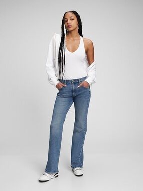 GAP Mid Rise '90s Loose Flare Jeans Size 31/12